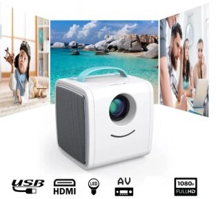 Детский проектор Kids Story Projector Q2 Белый с голубой ручкой от компании bel-ok - магазин товаров для дома - фото 1