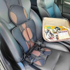 Детское бескаркасное автокресло - бустер Multi Function Car Cushion Child Car Seat (детское автомобильное кресло) от компании bel-ok - магазин товаров для дома - фото 1