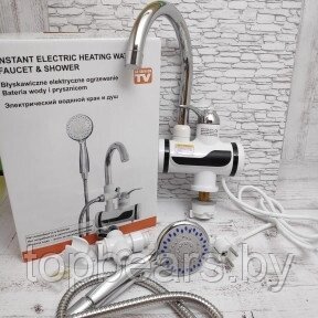 Электрический водяной душ с краном, Проточный водонагреватель-душ  Instant Electric Heating Water Faucet от компании ART-DECO МАРКЕТ - магазин товаров для дома - фото 1