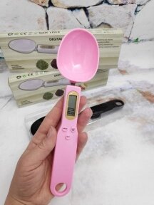 Электронная мерная ложка-весы Digital Spoon Scale 500g х 0,1g Розовая от компании bel-ok - магазин товаров для дома - фото 1