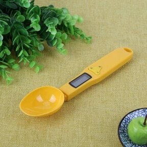 Электронная мерная ложка-весы Digital Spoon Scale 500g х 0,1g Желтая от компании bel-ok - магазин товаров для дома - фото 1