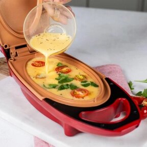 Электросковородка Red Copper 5 minute chef  с антипригарным покрытием от компании ART-DECO МАРКЕТ - магазин товаров для дома - фото 1