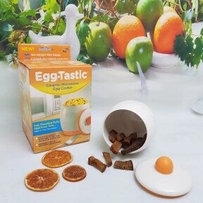Форма (горшок) керамическая для приготовления блюд в микроволновой печи Egg Tastic от компании ART-DECO МАРКЕТ - магазин товаров для дома - фото 1