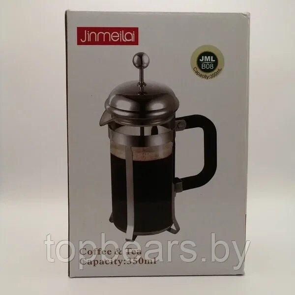 Френч-пресс для чая и кофе Jimeilai 350 мл от компании ART-DECO МАРКЕТ - магазин товаров для дома - фото 1