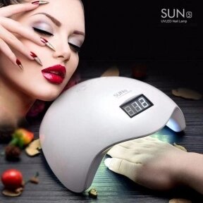 Гибридная лампа SUN 5 UVLED Nail Lamp для маникюра (сушки гель-лака) 48W от компании bel-ok - магазин товаров для дома - фото 1