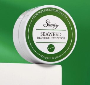 Гидрогелевые патчи для кожи вокруг глаз марки Shenjoy Eye patch (60 патчей) SEAWEED (с экстрактом морских водорослей 60 от компании bel-ok - магазин товаров для дома - фото 1