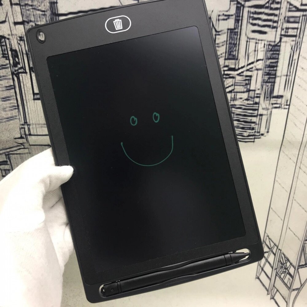 Графический обучающий планшет для рисования 8.5 дюймов Writing Tablet черный от компании ART-DECO МАРКЕТ - магазин товаров для дома - фото 1