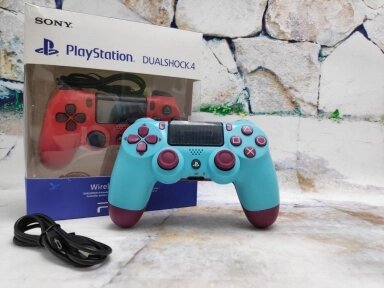 Игровой геймпад Sony DualShock 4 , беспроводной Бирюзовый от компании bel-ok - магазин товаров для дома - фото 1