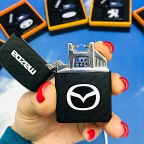 Импульсно-дуговая USB-зажигалка Lighter Mazda от компании bel-ok - магазин товаров для дома - фото 1