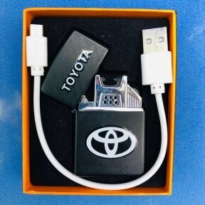 Импульсно-дуговая USB-зажигалка Lighter Toyota от компании bel-ok - магазин товаров для дома - фото 1