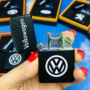 Импульсно-дуговая USB-зажигалка Lighter Volkswagen от компании bel-ok - магазин товаров для дома - фото 1