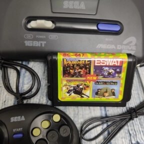 Картридж для приставок Sega Mega Drive 2 1-4 сборник 4 в 1 2 KC-419 от компании bel-ok - магазин товаров для дома - фото 1