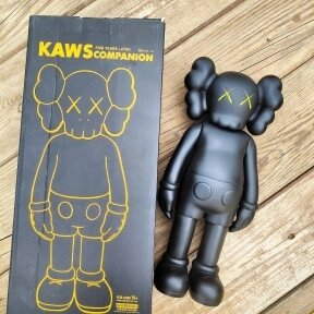 Kaws Classic Игрушка 18 см Черный от компании ART-DECO МАРКЕТ - магазин товаров для дома - фото 1