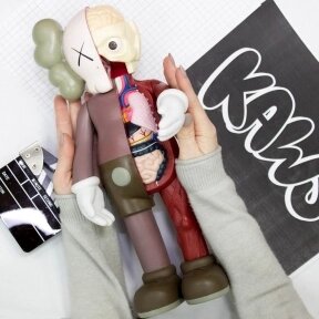 Kaws Dissected Brown Игрушка 40 см от компании bel-ok - магазин товаров для дома - фото 1