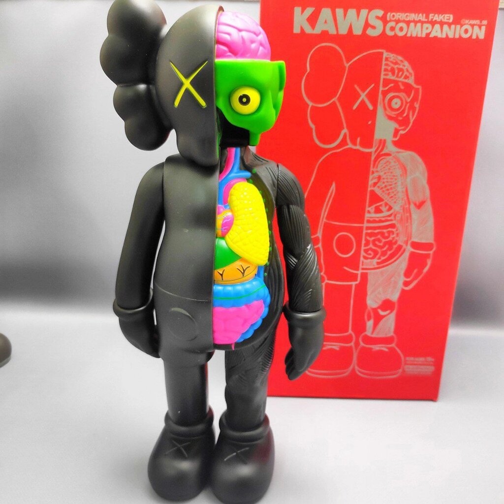 Kaws Dissected  Игрушка 40 см., Черный от компании bel-ok - магазин товаров для дома - фото 1