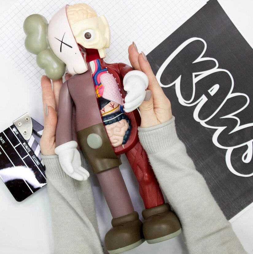 Kaws Dissected  Игрушка 40 см., Коричневый от компании bel-ok - магазин товаров для дома - фото 1