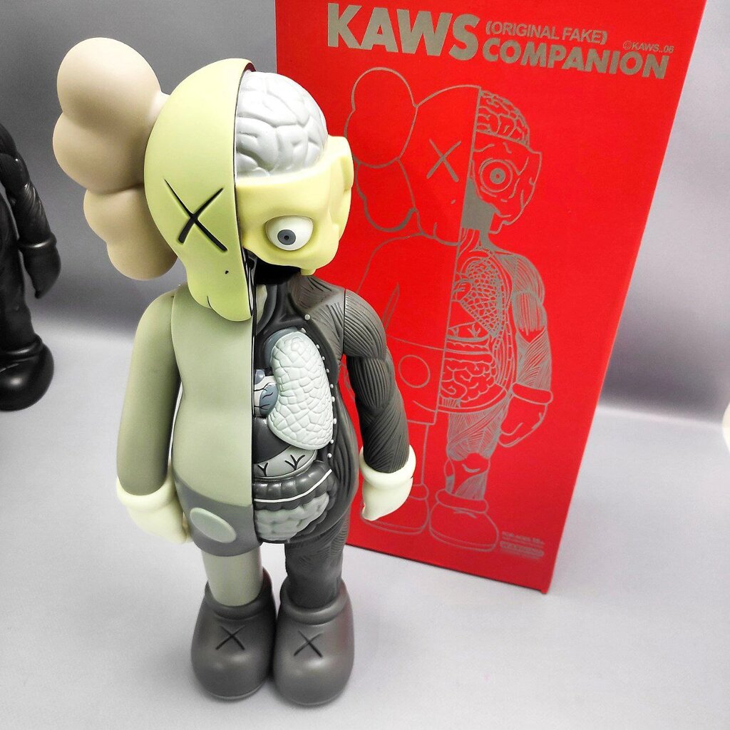 Kaws Dissected  Игрушка 40 см., Серый от компании bel-ok - магазин товаров для дома - фото 1