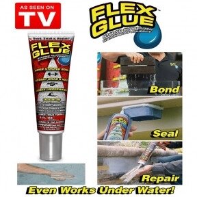 Клей универсальный водонепроницаемый сильной фиксации для ремонтных работ Flex Glue от компании ART-DECO МАРКЕТ - магазин товаров для дома - фото 1