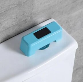 Кнопка - смыватель для бачка унитаза бесконтактная Toilet Sensor Flush  (5 переходников-головок, USB зарядка) / от компании bel-ok - магазин товаров для дома - фото 1