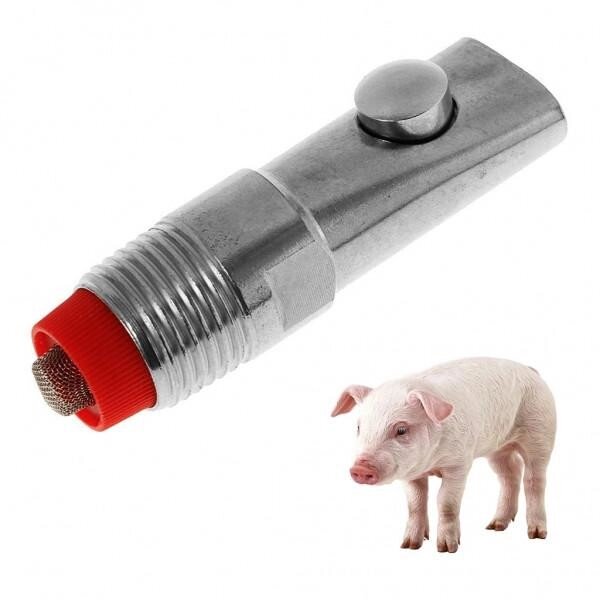 Кнопочная поилка для свиноматок и хряков  НП 26 от компании ART-DECO МАРКЕТ - магазин товаров для дома - фото 1