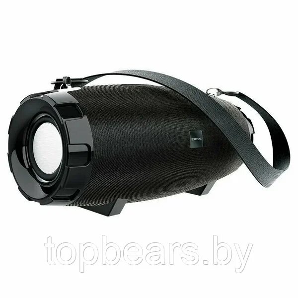 Колонка портативная Borofone BR14, Sports, пластик, Bluetooth, TF, AUX, USB, цвет: черный от компании Art-deco магазин товаров для дома - фото 1