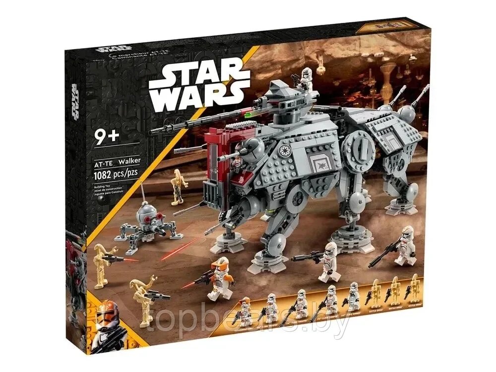 Конструктор STAR WARS Имперский Шагоход AT-TE (Звездные войны: Аналог Lego) от компании bel-ok - магазин товаров для дома - фото 1