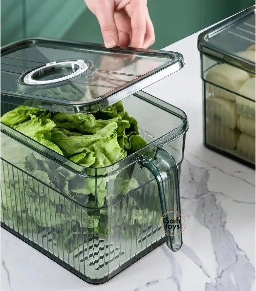 Контейнер с крышкой для холодильника от компании ART-DECO МАРКЕТ - магазин товаров для дома - фото 1