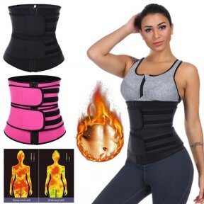 Корсет утягивающий с эффектом сауны Waist Trainer Вэст Тренер для похудения и коррекции фигуры Размер L от компании bel-ok - магазин товаров для дома - фото 1