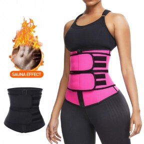 Корсет утягивающий с эффектом сауны Waist Trainer Вэст Тренер для похудения и коррекции фигуры Размер XXL от компании bel-ok - магазин товаров для дома - фото 1