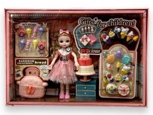 Кукла / игровой набор для девочек "Профессия кондитер" от компании ART-DECO МАРКЕТ - магазин товаров для дома - фото 1