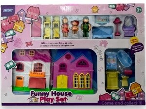 Кукольный домик Funny House Play от компании ART-DECO МАРКЕТ - магазин товаров для дома - фото 1