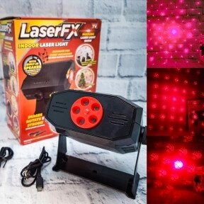 Лазерный шоу-проектор LASERFX indoor laser light (5 тематических вечеринок) от компании Art-deco магазин товаров для дома - фото 1