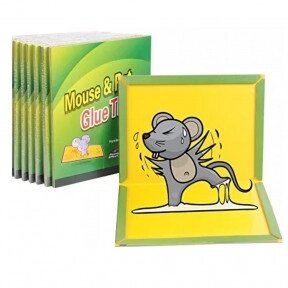 Липкая ловушка для мышей и насекомых MouseRat Glue Board от компании ART-DECO МАРКЕТ - магазин товаров для дома - фото 1
