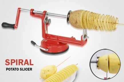 Машинка для резки картофеля спиралью Spiral Potato Slicer от компании bel-ok - магазин товаров для дома - фото 1