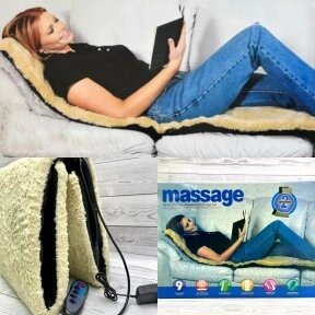 Массажный матрас (массажная кровать) с ворсом Massage Mattress HX-1220, функцией ИК-прогревания от компании bel-ok - магазин товаров для дома - фото 1