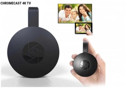 Медиаплеер Google Chromecast TV 4K streaming device от компании bel-ok - магазин товаров для дома - фото 1