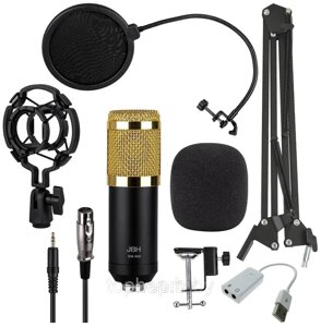Микрофонный комплект JBH BM-800, разъем: XLR 5 pin (M)