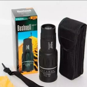 Монокуляр (монокль) Bushnell 16x52, 16 кратный зум, 8000 м, двойной фокус от компании bel-ok - магазин товаров для дома - фото 1