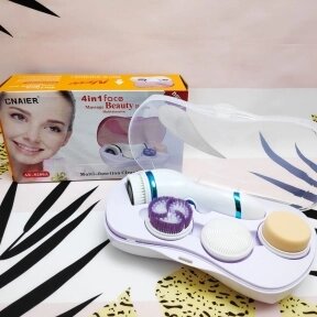 Мультифункциональный массажер уходовый для кожи лица 4 в 1 Мassager Beauty Device АЕ-8286А Бирюза от компании bel-ok - магазин товаров для дома - фото 1