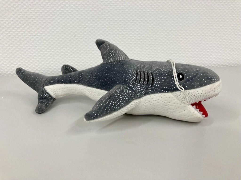 Мягкая игрушка акула  38 см от компании ART-DECO МАРКЕТ - магазин товаров для дома - фото 1