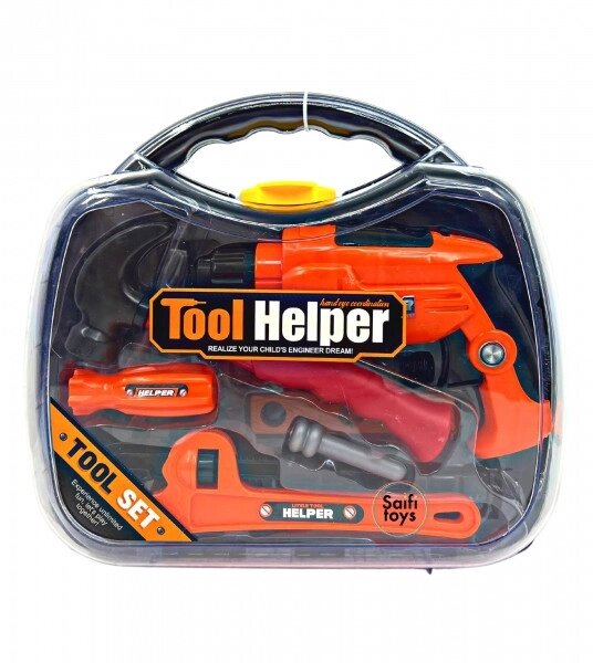 Набор инструментов "Tool Helper" в чемодане 13 деталей от компании ART-DECO МАРКЕТ - магазин товаров для дома - фото 1