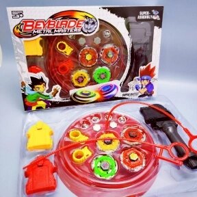 Набор волчков Бейблэйд Beyblade (4 шт  Арена) от компании bel-ok - магазин товаров для дома - фото 1