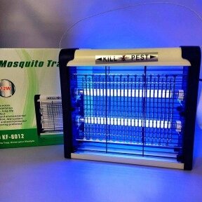 Настенная антимоскитная ловушка для комаров Mosquito Trap KF-6012 27.30х 24.00 см (12W, 220V) от компании ART-DECO МАРКЕТ - магазин товаров для дома - фото 1