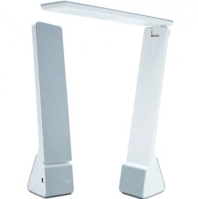 Настольная аккумуляторная лампа Desktop small Desk Lamp YZ-U12B Серебро от компании bel-ok - магазин товаров для дома - фото 1