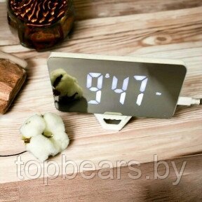 Настольные часы  будильник  электронные LED digital clock (USB, будильник, календарь, датчик температуры, от компании ART-DECO МАРКЕТ - магазин товаров для дома - фото 1
