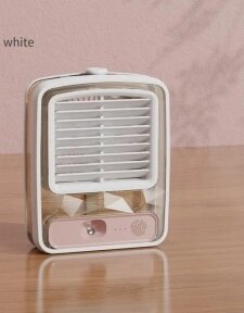 Настольный мини - вентилятор - увлажнитель Light air conditioning MINI FAN беспроводной  / Кондиционер 2в1 увлажнение и от компании bel-ok - магазин товаров для дома - фото 1