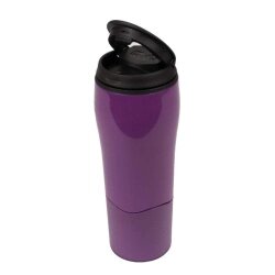 Непадающая кружка термос Mighty Mug Travel Mug The Mug That Won't Fall Over, 550 мл Фиолетовая от компании bel-ok - магазин товаров для дома - фото 1