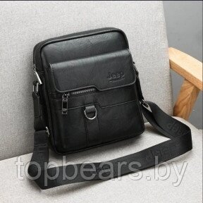 NEW Мужская сумка мессенджер Jeep Buluo Чёрный (плечевой ремень) от компании ART-DECO МАРКЕТ - магазин товаров для дома - фото 1