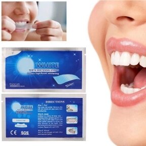 Отбеливающие полоски для зубов 3D White Teeth Whitening Stripes (упаковка: 7 комплектов полосок) от компании bel-ok - магазин товаров для дома - фото 1