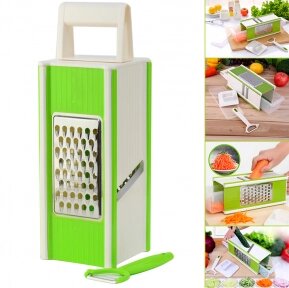 Овощерезка Multi purpose grater Мультислайсер для овощей и фруктов/для корейской моркови/Измельчитель с контейнером от компании bel-ok - магазин товаров для дома - фото 1